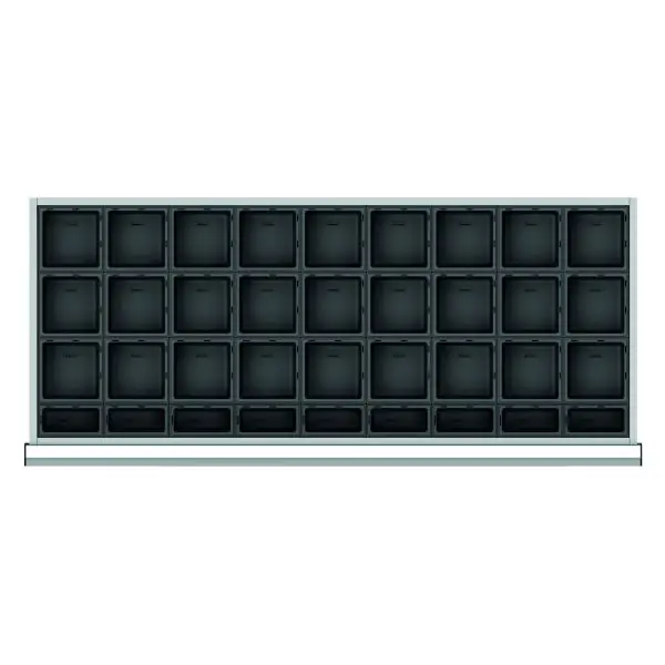 Jeu de bacs pour petites pièces easyPick, 36×14G, Hauteur frontale des tiroirs / Type 75/1 Satisfait Ou Remboursé