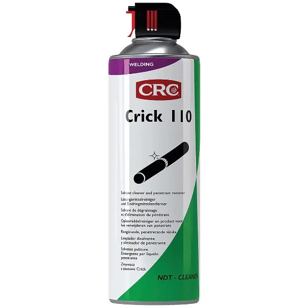 Détecteurs de fissures nettoyants CRICK 110, Contenance 500ml Certifié