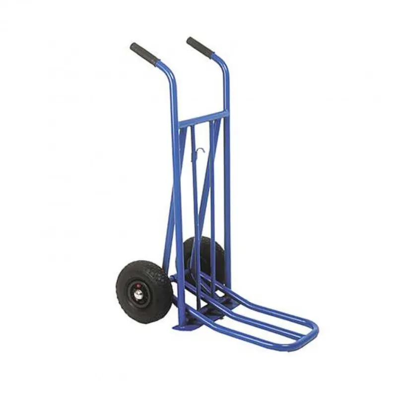 Diable Acier Bavette Repliable – Roue Gonflable ? 260MM – CMU 250 KG Vente Flash
