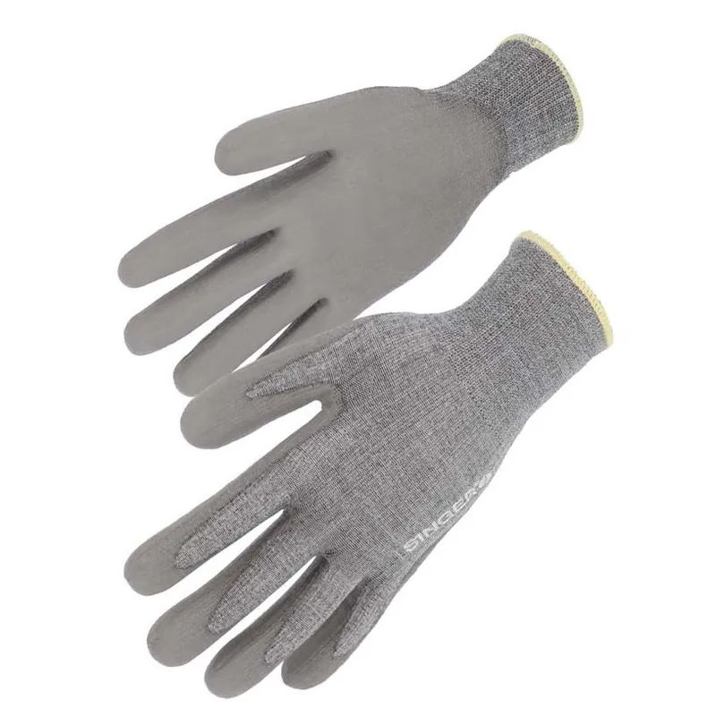 Petit Prix Gants de Monteur Polyester Enduit PU – Anti-Coupures Niveau B – Taille 10