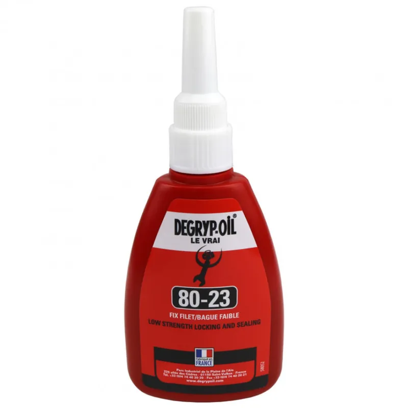 Achetez Aujourd&rsquo;hui Frein filet résistance faible – flacon 50 ml – DEGRYP‘OIL 80-23