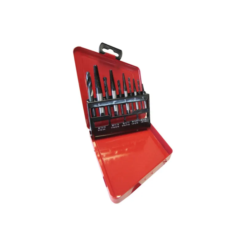 Produit De Marque Coffret 5 Extracteurs de Goujons et Forets - M3>M18 - King Tony