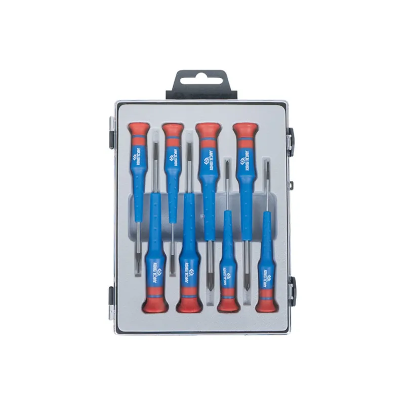 Coffret 8 Tournevis Plats/Phillips de Précision KING TONY - 32108MR Nouvel Arrivage