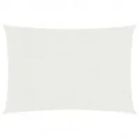 Voile toile d‘ombrage parasol 160 g/m2 PEHD 4 x 7 m blanc 02_0009033 Commander Vite