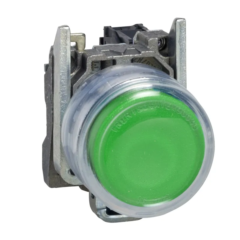 Promotion Harmony bouton-poussoir vert IP69K ?22 - à impulsion - 1F - XB4BP31