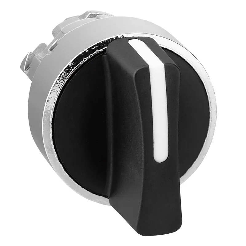 Offre Limitée Harmony tête de bouton tournant - 3 positions - ?22 - noir - ZB4BD7