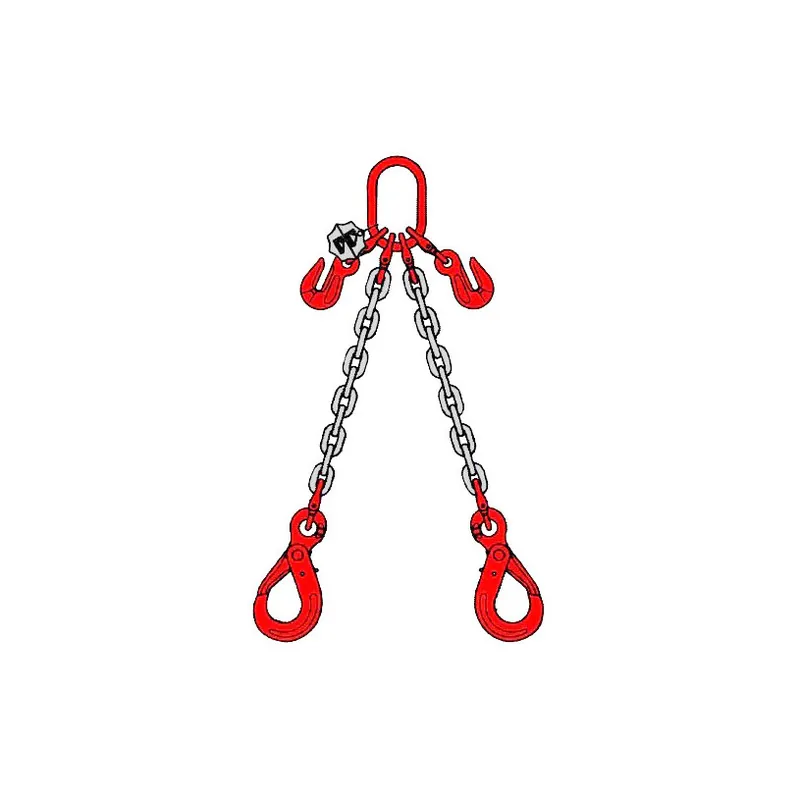 Bon Plan Elingue cha?ne 2 brins réglables – Grade 80 – CMU 4.25T chaine ?10 mm longueur 3 mètres – crochets automatique