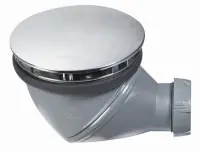 Meilleur Choix Bonde de douche James multidirectionnelle à visser ou à coller avec d?me ABS chromé diamètre 90 mm WIRQUIN