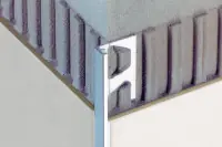 Profilé en alu coloré pour revêtement mural blanc mat Schiene-AC 2,50 m SCHLUTER SYSTEMS Meilleure Vente