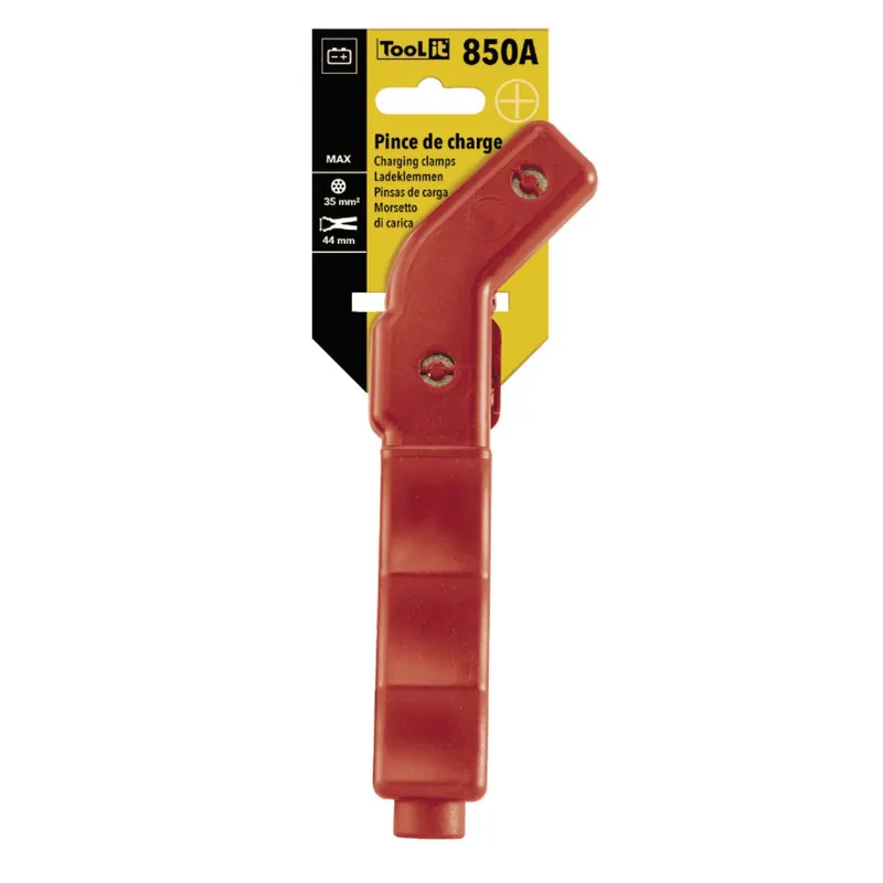 Pince Cable de Démarrage Gys? – Rouge/Courbée ISOLéE – 850 A Populaire