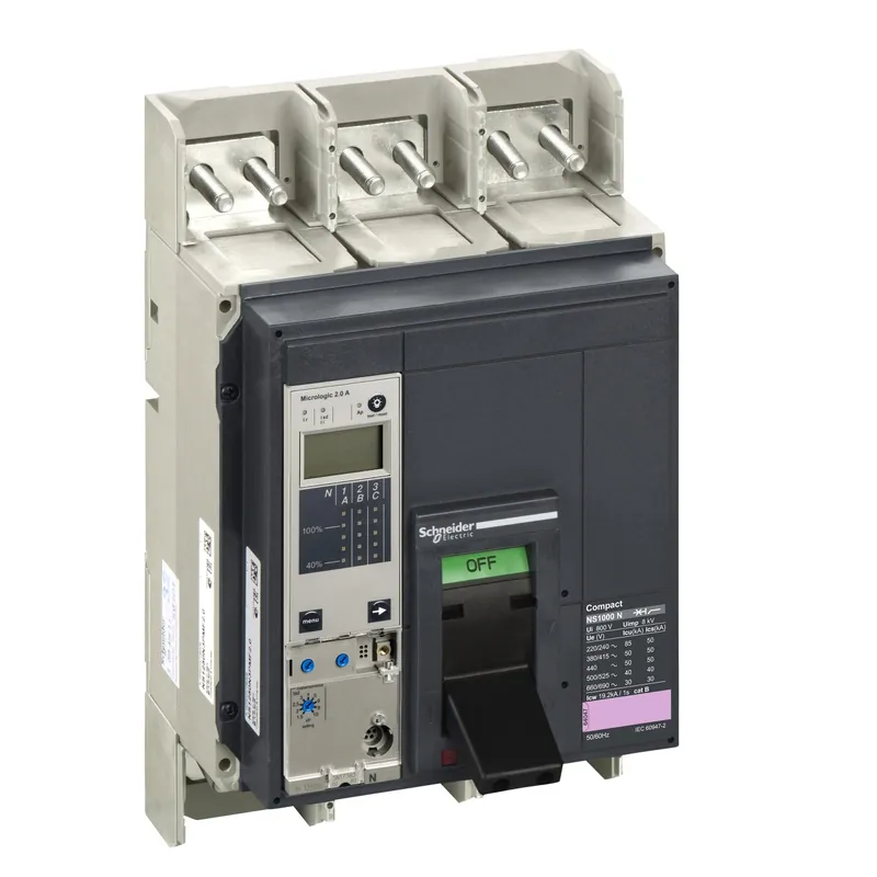 Haute Qualité Disjoncteur Compact NS1000N Micrologic 2.0 A 1000 A 3P 3d - 33243