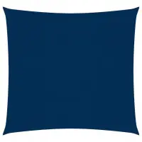 Voile toile d‘ombrage parasol tissu oxford carré 5 x 5 m bleu 02_0009516 Vente Flash