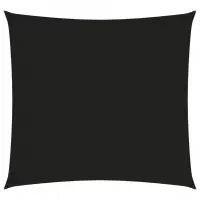 Voile toile d‘ombrage parasol tissu oxford carré 6 x 6 m noir 02_0009530 Vente Flash