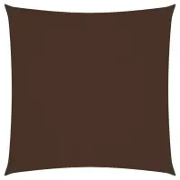 Voile toile d‘ombrage parasol tissu oxford carré 4 x 4 m marron 02_0009508 Retour Gratuit