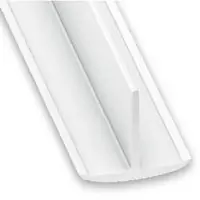 Profilé en T PVC blanc 25 x 18 mm 2,60 m 2050-60 CQFD Nouveauté