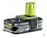 1 Batterie Lithium+ 18 V 2,5 Ah TECHTRONIC INDUSTRIES Quantité Limitée