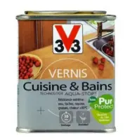 Nouveauté Vernis pur protect satin Cuisine/Bains chêne dore 0,25 l?V33