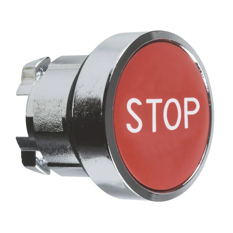 Harmony tête de bouton poussoir - ?22 - rouge - STOP - ZB4BA434 Vente Directe