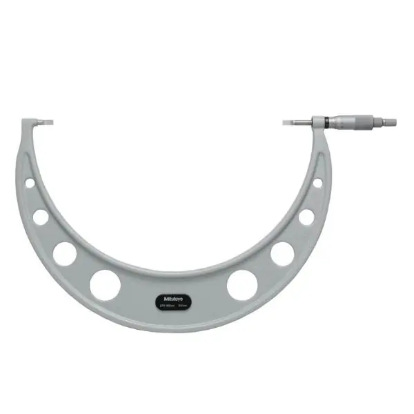 Offre Du Jour Micromètre avec surfaces de mesure étroites, surfaces de mesure en carbure 275-300 mm, lame de 0,75 mm