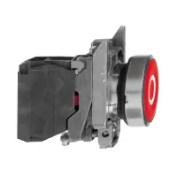 Offre Limitée Harmony bouton-poussoir rouge ?22 - à impulsion affleurant - 1O - XB4BA4322