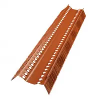 Closoir rigide universel ventilé Funiprofil rouge 1 m MONIER Authentique