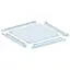 Plaque passe-cables pleine, IP55, L = 650 mm, P = 400 mm - 08486 Commande En Gros