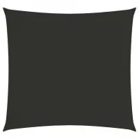 Voile toile d‘ombrage parasol tissu oxford rectangulaire 2 x 2,5 m anthracite 02_0009587 Super Prix