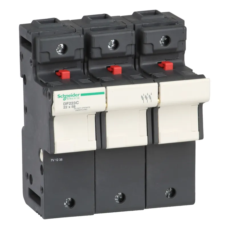 Vente Flash PORTE-FUS 3P 125A POUR FUSIBLE 22 X 58 MM - DF223C