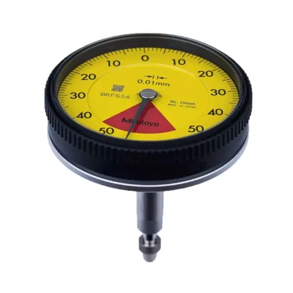 Quantité Limitée Comparateur, dos avec ?illet, version ISO Tige de mesure à l‘arrière, 1 mm, 0,01 mm