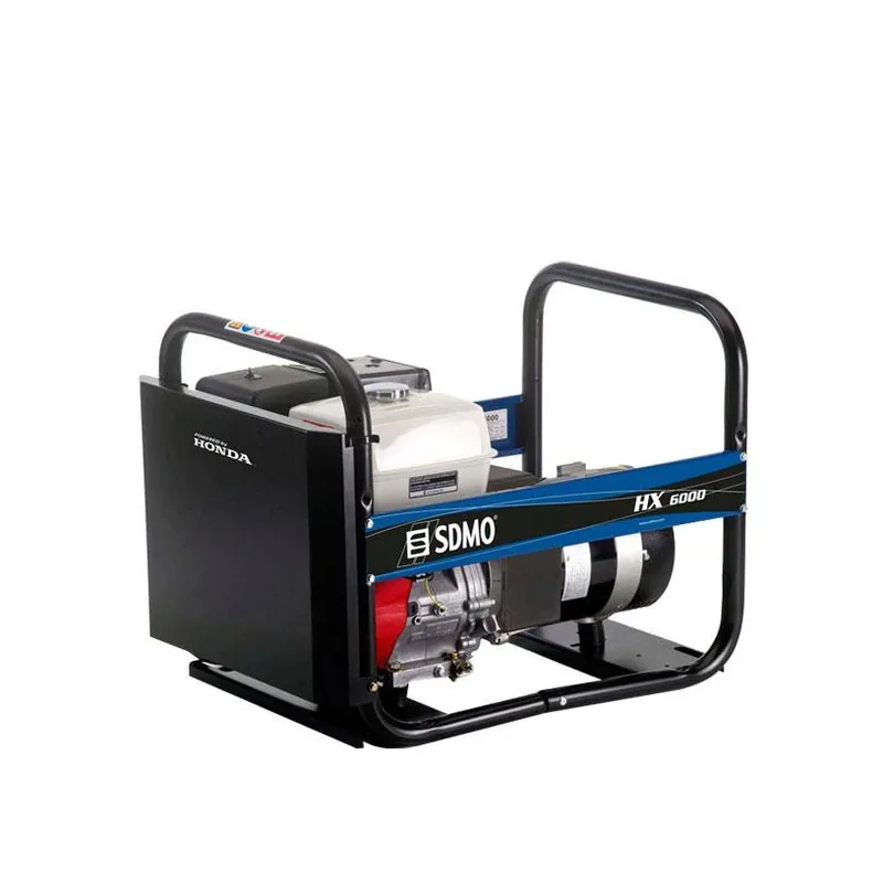 Jusqu'à épuisement Des Stocks Groupe électrogène monophasé essence 6 kW - SDMO HX 6000 C5