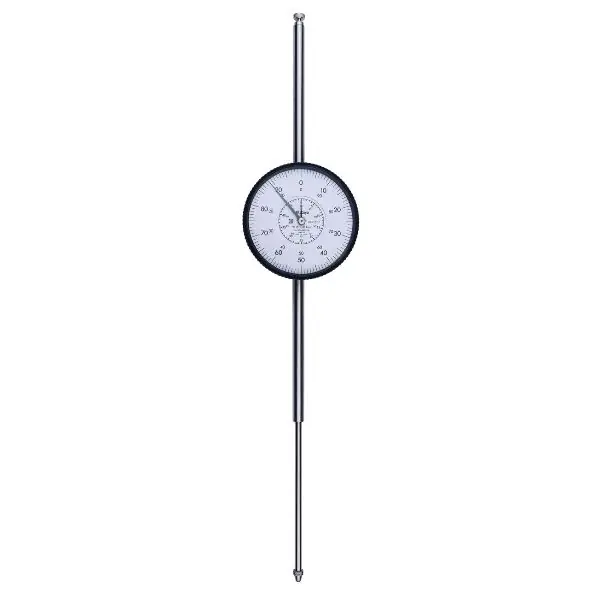 Offre Exclusive Comparateur à cadran, dos avec ?illet, version ISO, avec roulement à billes, protection contre les chocs, 100 mm, 0,01 mm