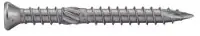 Bo?te de 100 vis terrasse à tête fraisée bombée Torx double filetage A4 5x70mm – ACTON – 643275X70 Réduction