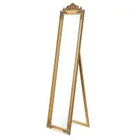 Miroir sur pied inclinable 160 x 40 cm doré 03_0007962 Promotion Saisonnière