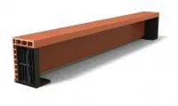 Demi coffre volet roulant monobloc 300 3170 x 200 x 314 mm BIO‘BRIC Prix Réduit