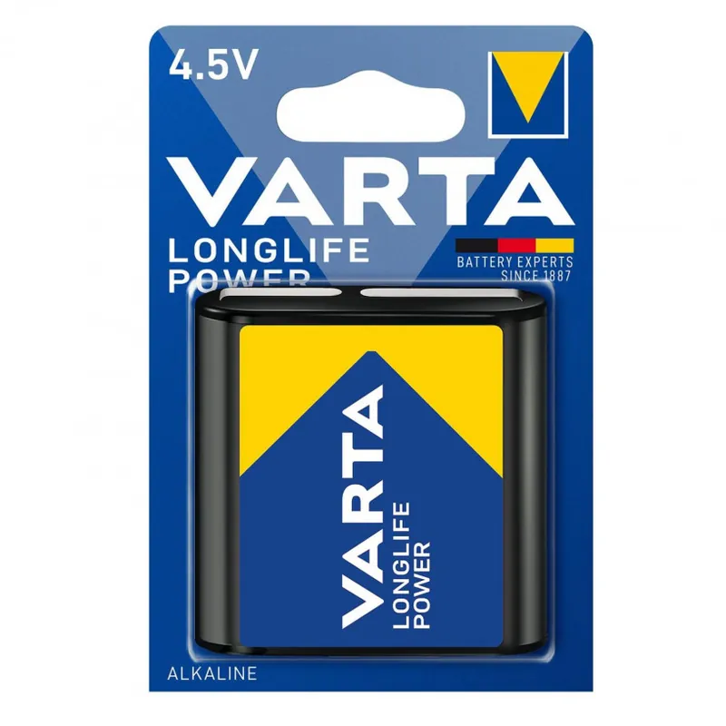 Pile Plate Alcaline VARTA – 4,5 V – 3LR12 Top Vente