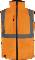 Gilet sans manche réversible HV orange/bleu marine TL - DELTA PLUS - FIDJ3HVORGT Vente Flash