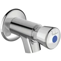Robinet de lavabo temporisé Olyos Tempo – mural – eau froide ou eau mitigée PORCHER Bon Marché