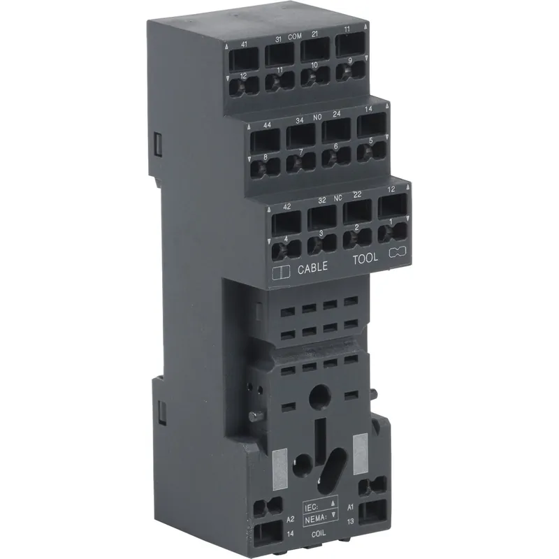 Zelio Relay RXM – embase contacts séparés – RXM2/4 – racc bornes à ressort Seulement Aujourd&rsquo;hui