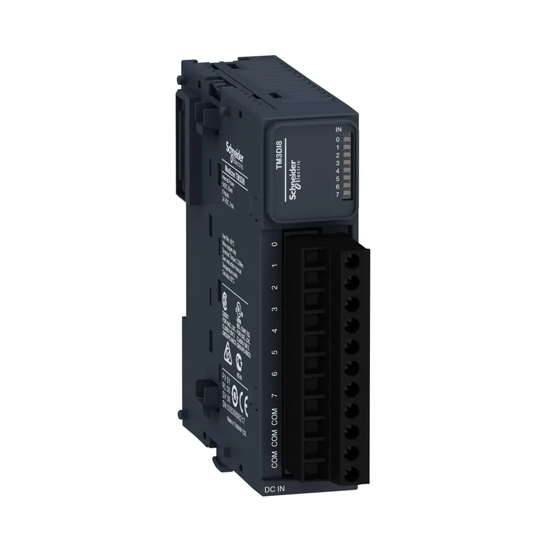 Commande En Gros Modicon TM3, module 8 entrées 24VCC, à vis