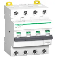 Dernier Modèle Act9 iC60 RCBO - disjoncteur differentiel - 4P - 32A - 30mA - C - 6kA - type Asi - A9D77432
