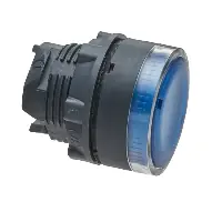 Harmony XB5 - tête bouton poussoir lumineux BA9s - ?22 - bleu - ZB5AW36 Achat Immédiat