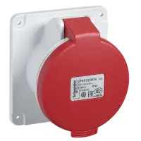 PratiKa - socle prise industrielle droite - 32A - IP44 - 380 - 4P - vis - PKF32G434 Prix Promo