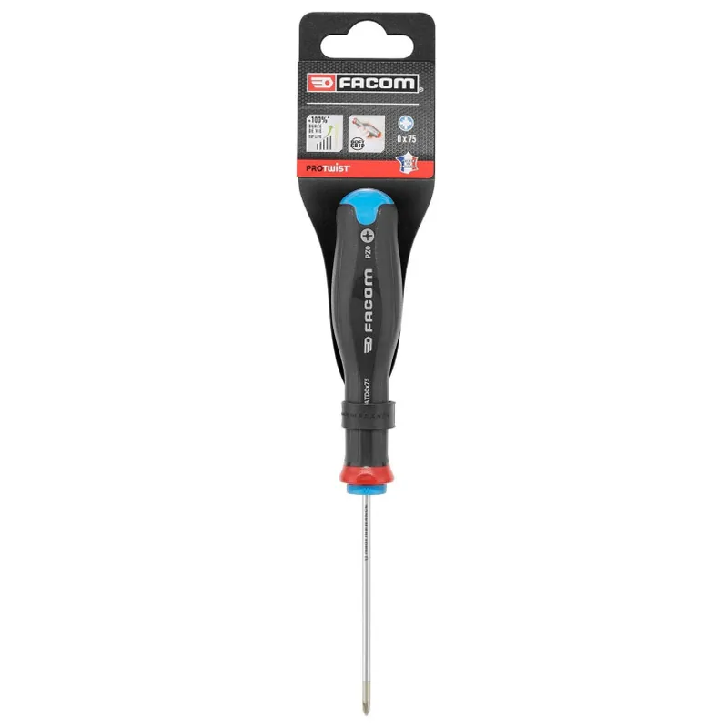 Achetez Aujourd'hui Tournevis Cruciformes Pozidriv? FACOM PROTWIST? - Pz0 - Lame 75MM - ATD0X75