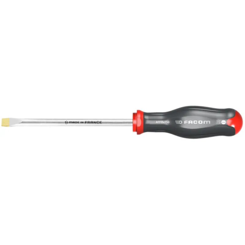Acheter En Ligne Tournevis Plat Lame Forgée Longue FACOM PROTWIST? - Fente 10,0X1,6 - Lame 200MM - ATF10X200