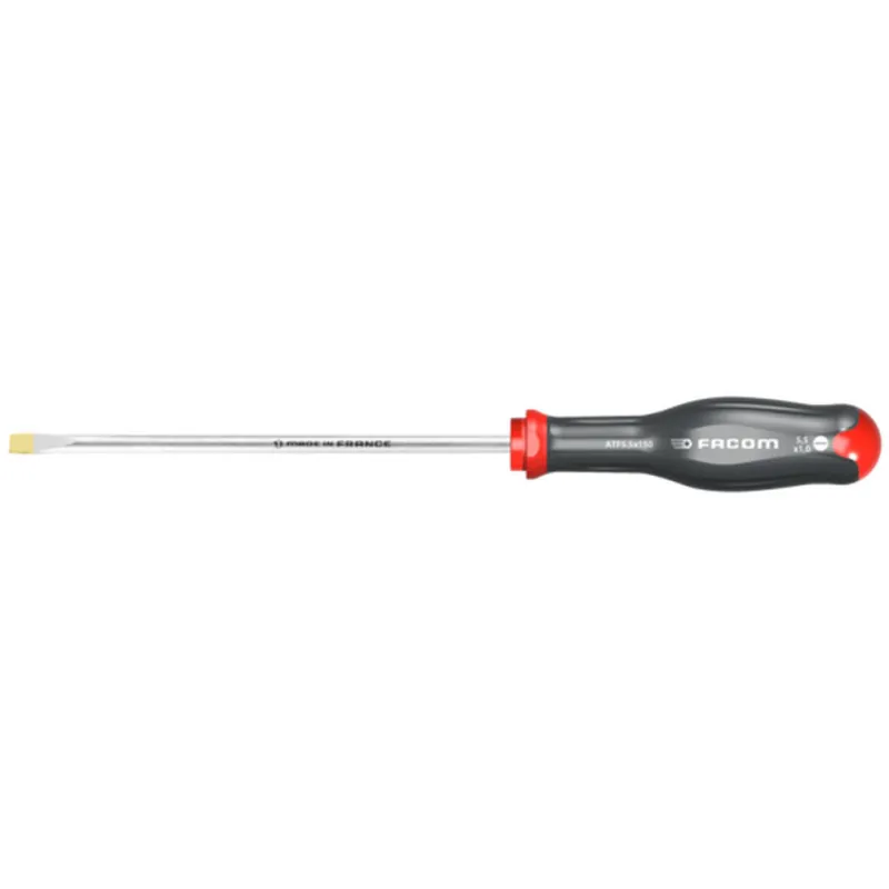 Nouvelle Collection Tournevis Plat Lame Forgée FACOM PROTWIST? - Fente 5,5X1,0 - Lame 150MM - ATF5.5X150