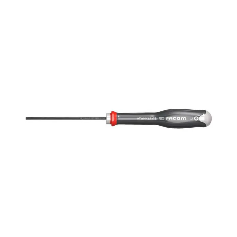 Tournevis Héxagonale 6 Pans FACOM PROTWIST? – 2,5MM – Lame 75MM – ATWHH2.5X75 Retour Gratuit
