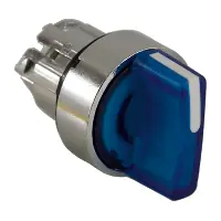 Vente Directe Harmony XB4 - tête bouton à manette lumineux - ?22 - 3 pos rap DC - bleu - ZB4BK1863