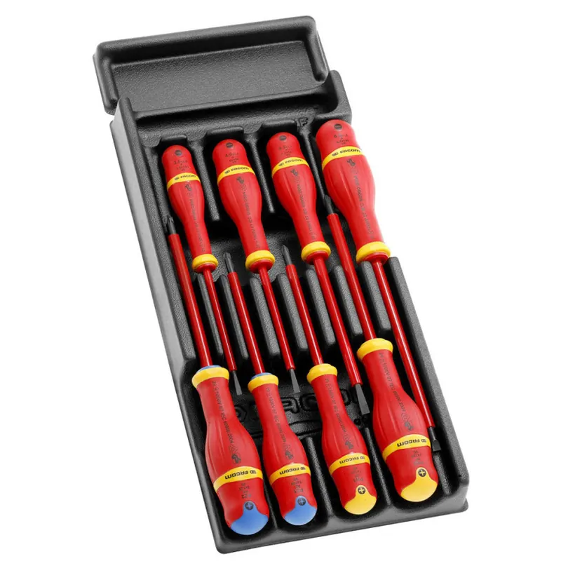 Bon Marché ~Module 8 Tournevis 1000V 4 Plats/2PZ/2PH FACOM PROTWIST? - MOD.AT1VE