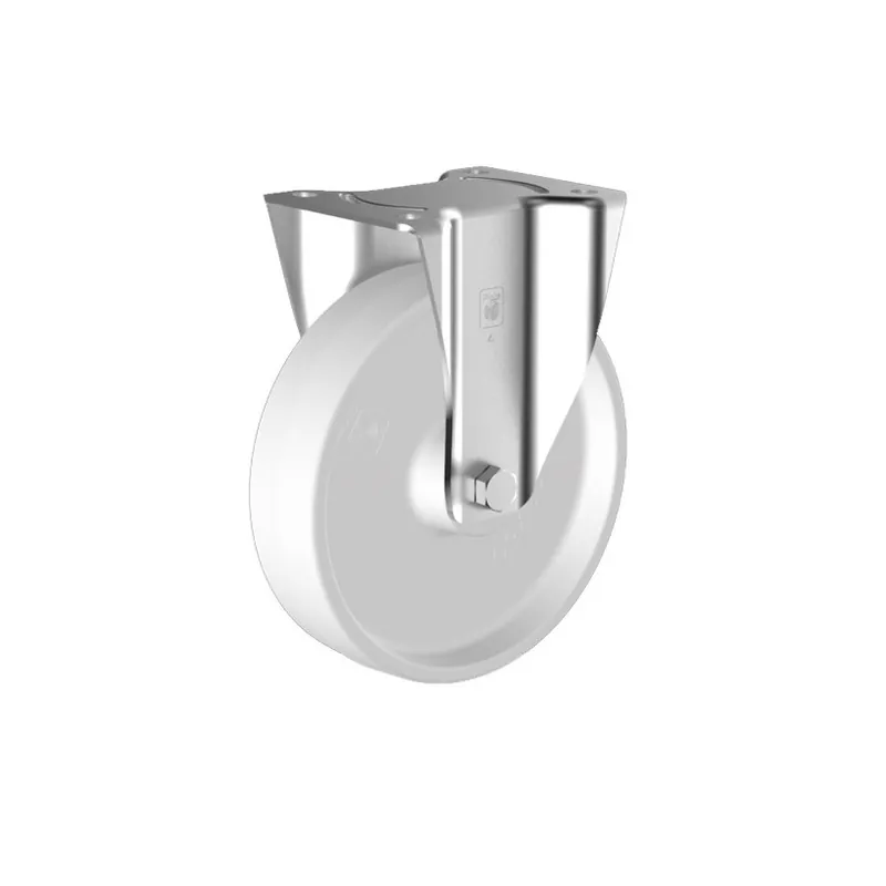 Roulette Bandage Polyamide Monture Fixe Acier ZN - ?125 MM - CMU 200 Kg Bon Marché