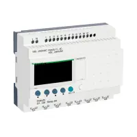 Zelio Logic – relais intelligent compact – 20E/S 100..240Vca – horloge – affi. – SR2B201FU Haute Qualité